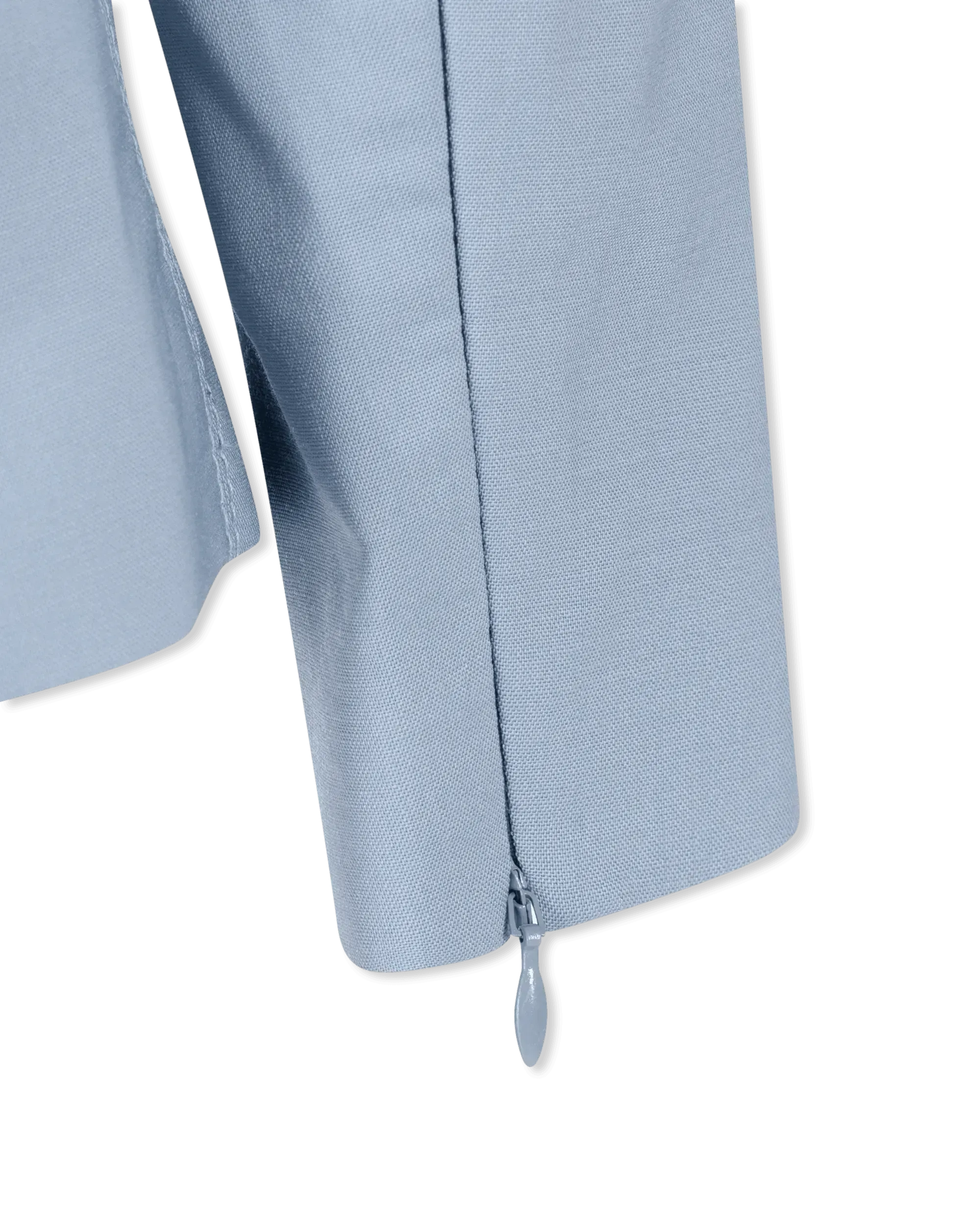 Melo Backless Split-Sleeve Blazer