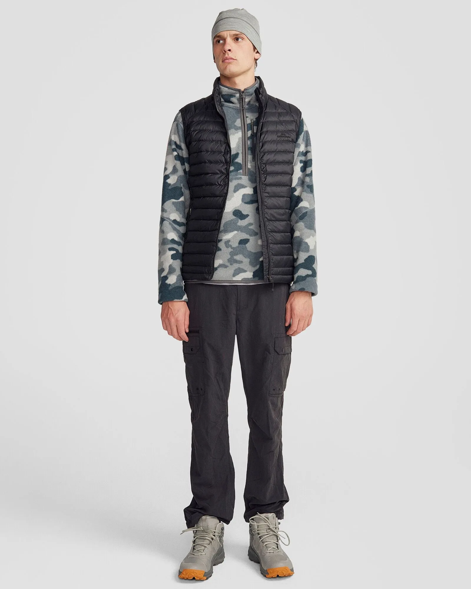 Men's Heli Down Vest 4.0 - Black Stingray