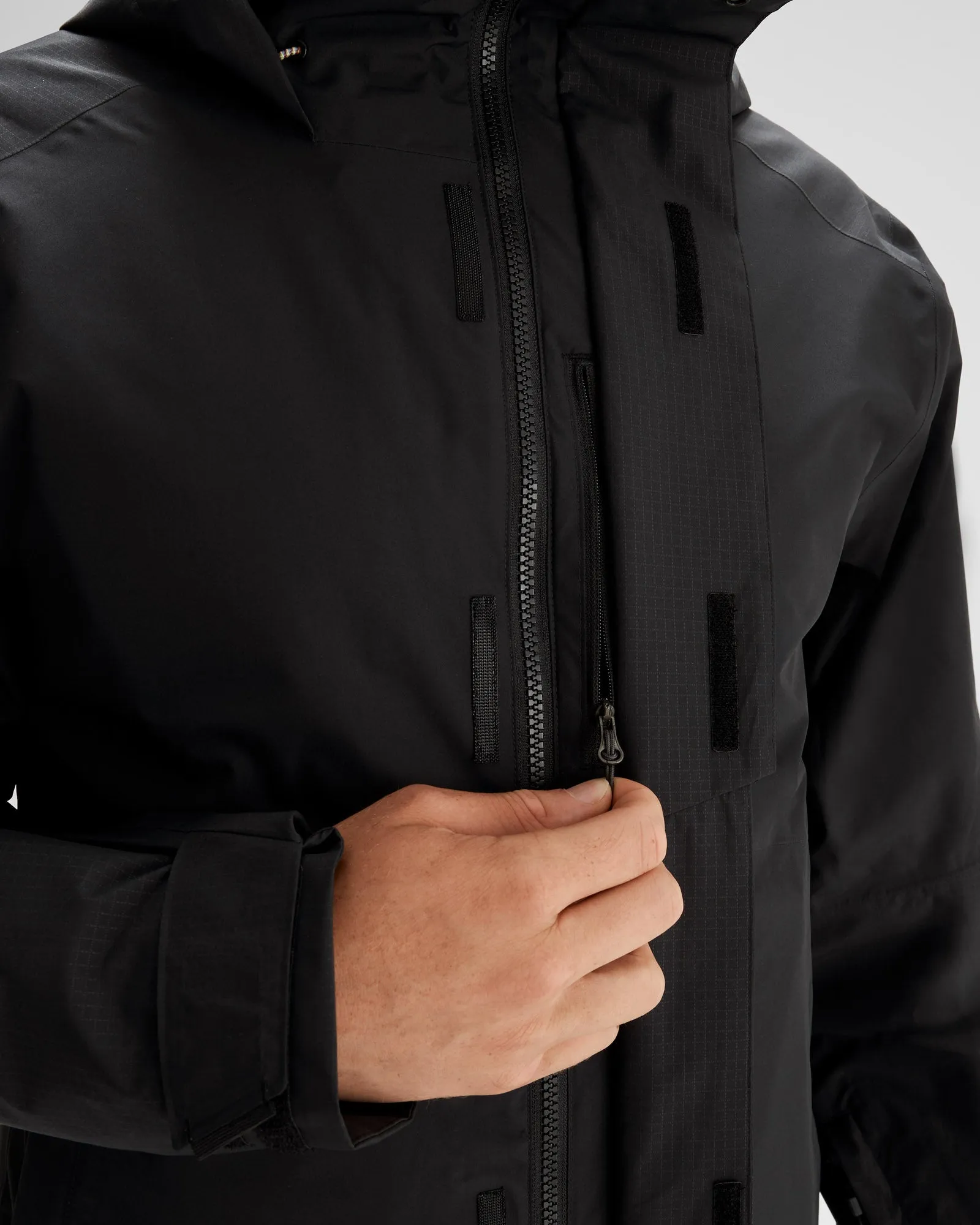 Men's PWDR-Days 2L 3-in-1 Snow Jacket - Black Stingray