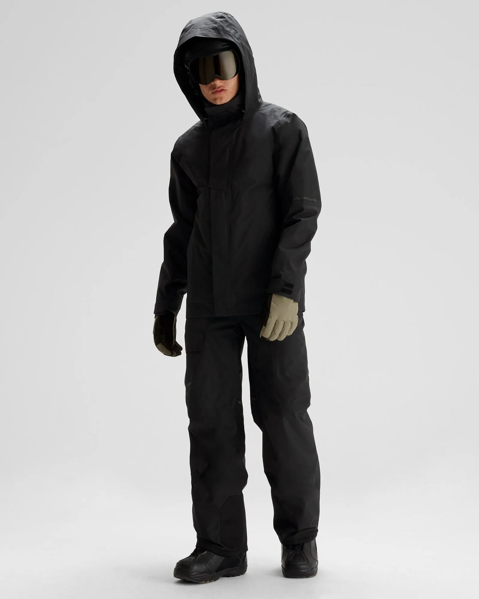 Men's PWDR-Days 2L 3-in-1 Snow Jacket - Black Stingray