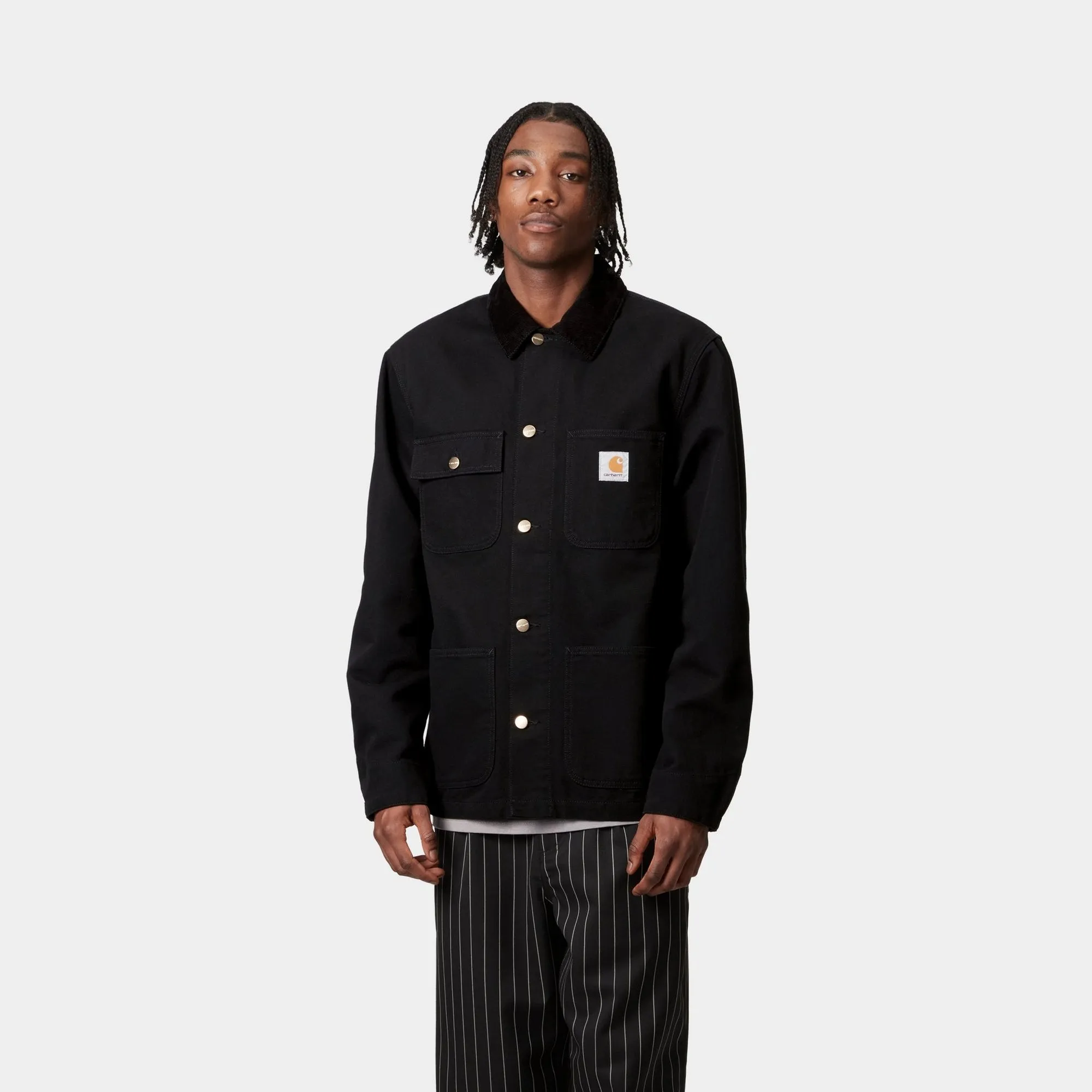 Michigan Chore Coat (Spring) | Black (rinsed)
