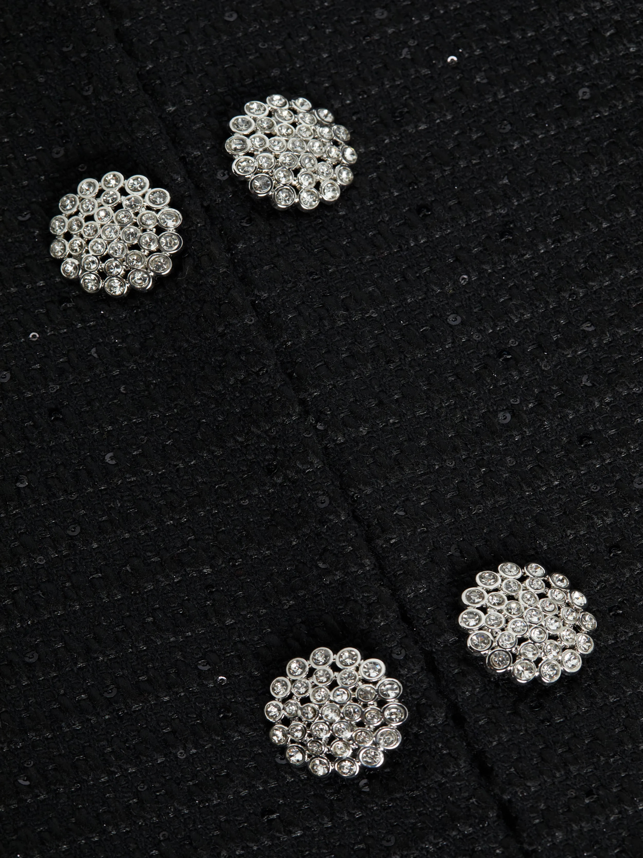 Moon Sequin Tweed Jacket