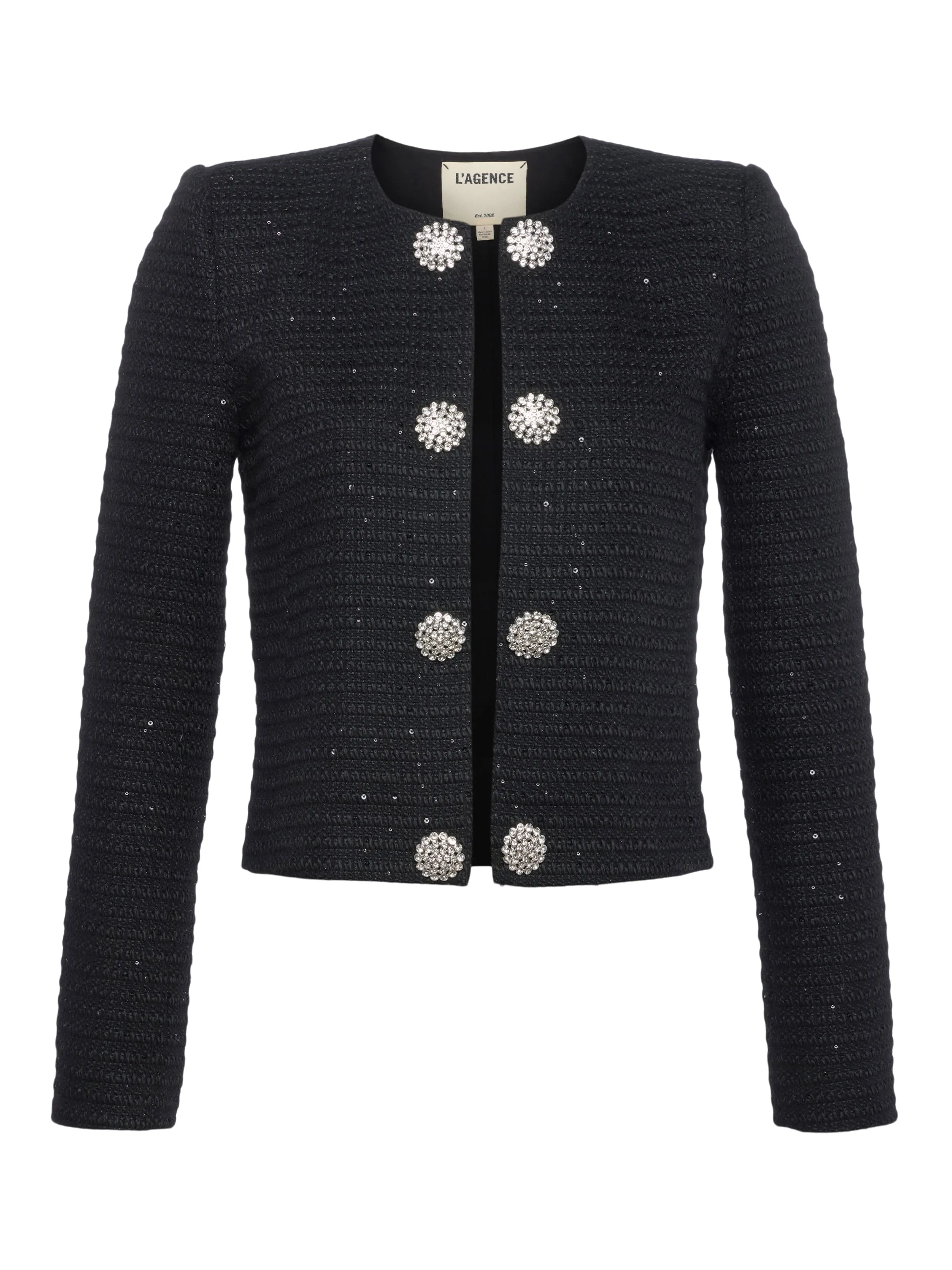 Moon Sequin Tweed Jacket
