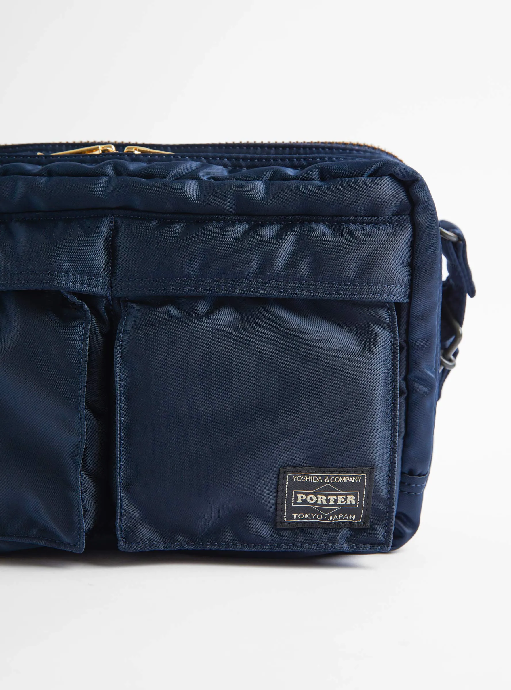 NEW Tanker Sling Bag with Zip Navy