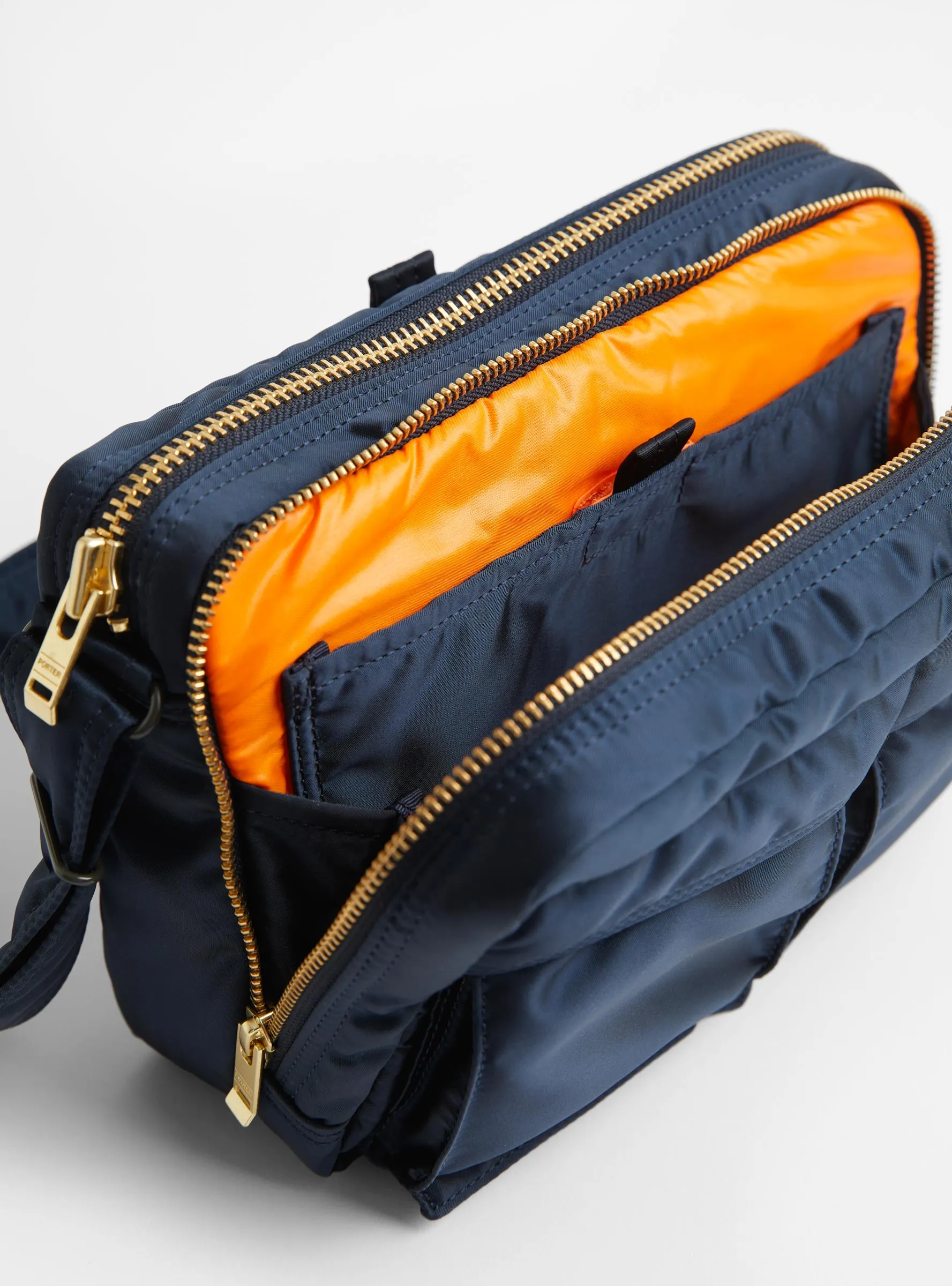 NEW Tanker Sling Bag with Zip Navy