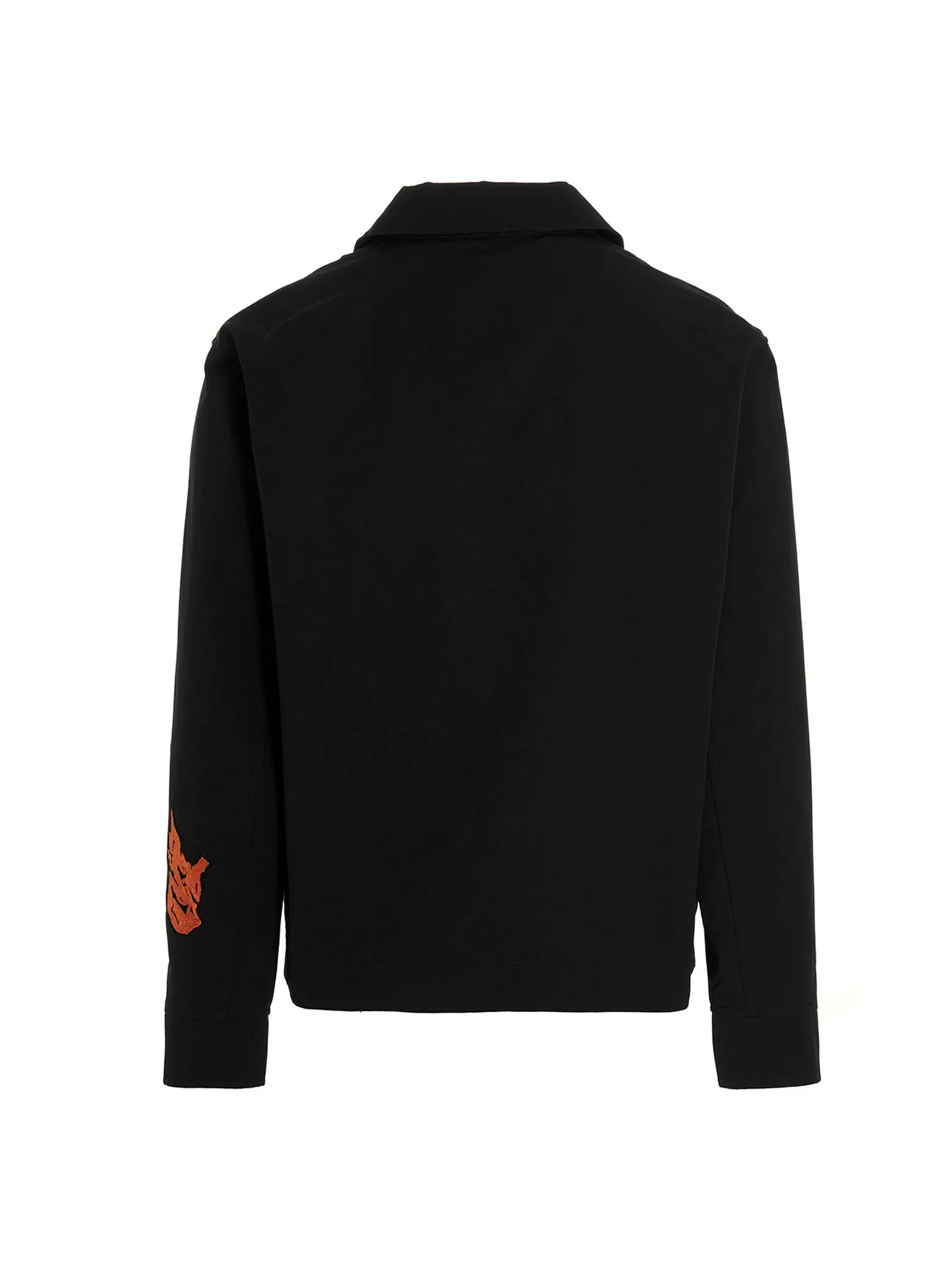 Off-White Embroidered Zipped Jacket