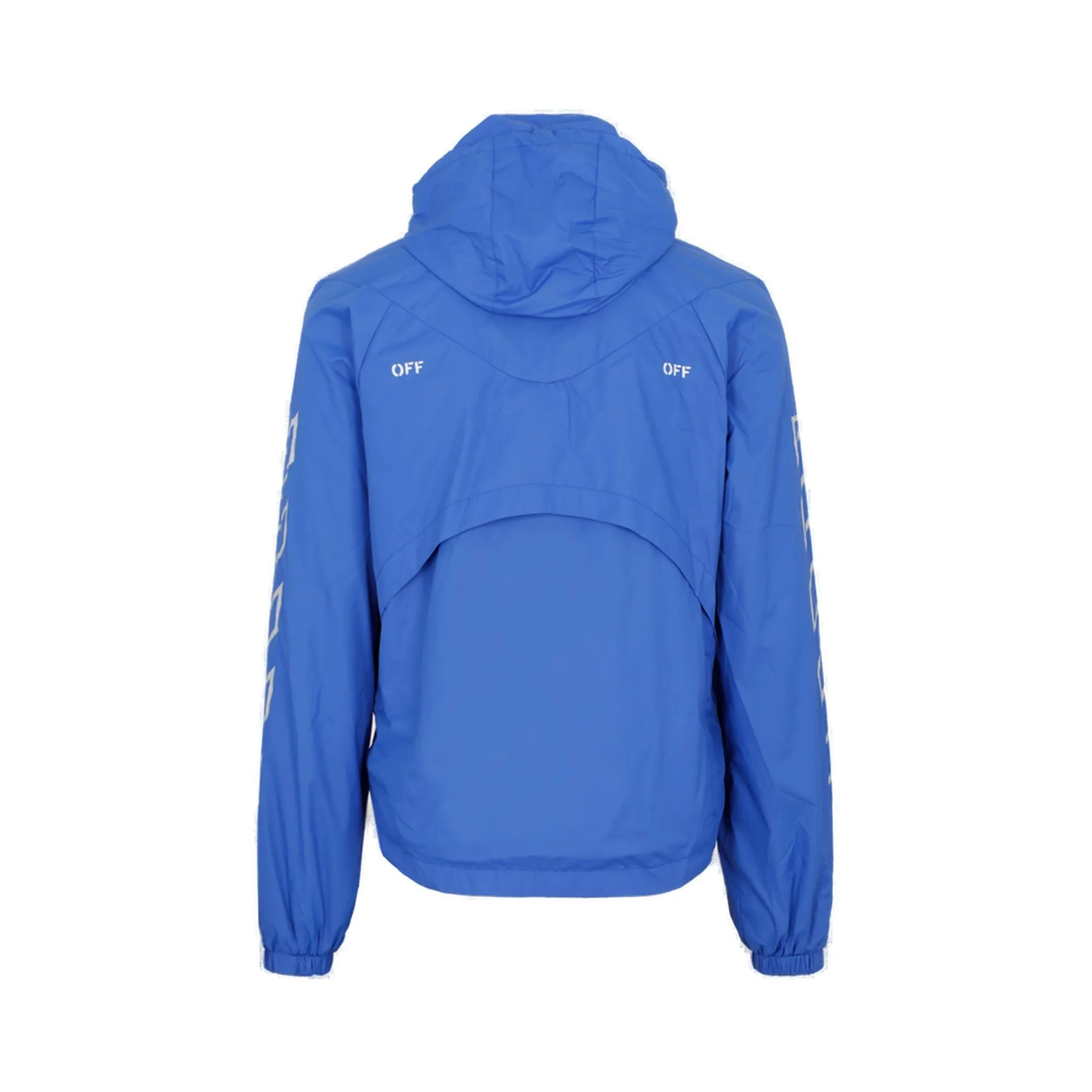 Off-White Logo Printed Long-Sleeved Jacket