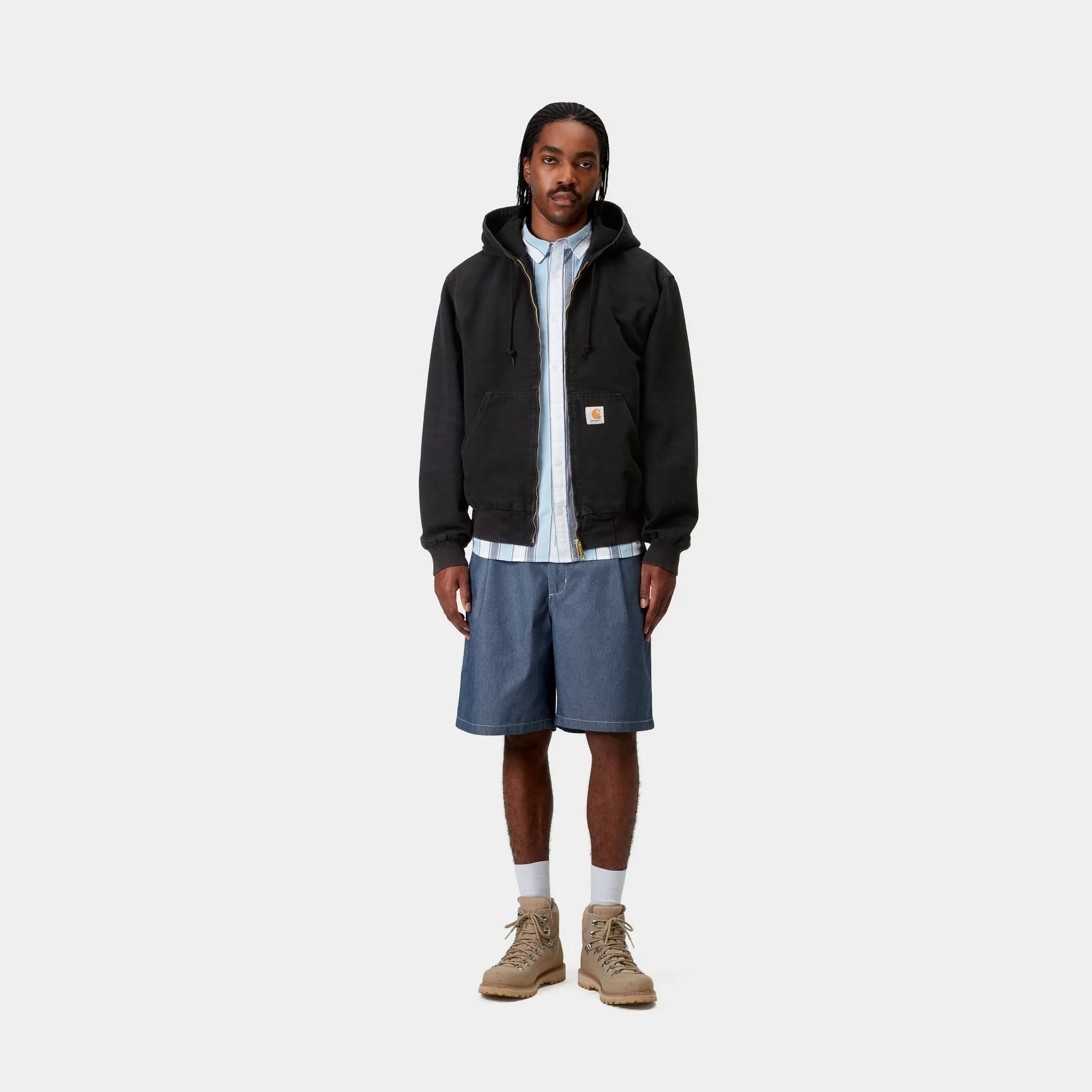 OG Active Jacket (Spring) - Stone Canvas | Black