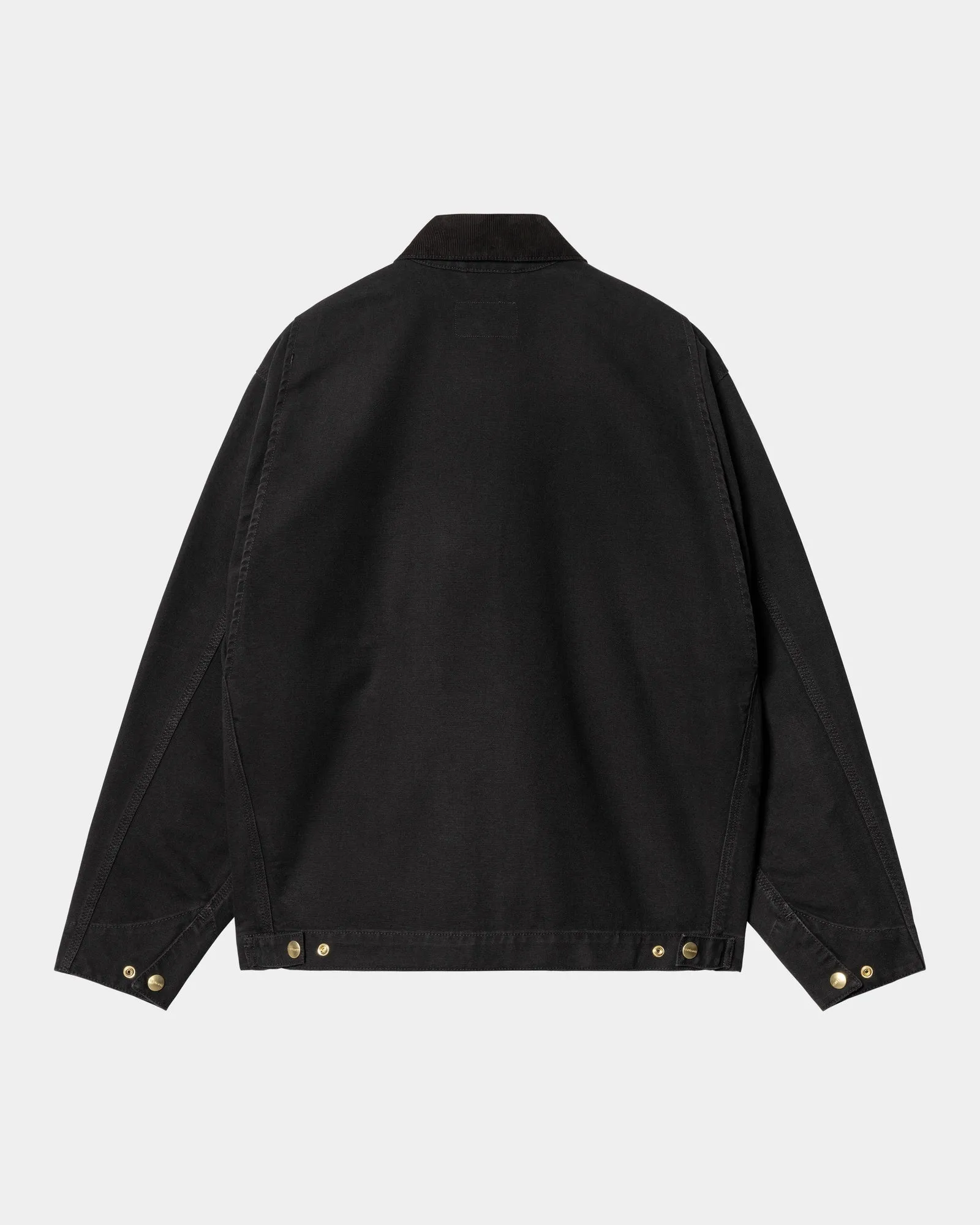 OG Detroit Jacket (Spring) | Black / Black (aged canvas)