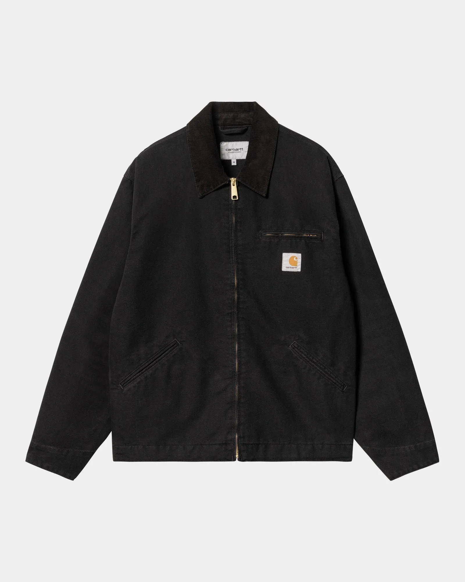 OG Detroit Jacket (Spring) | Black / Black (aged canvas)