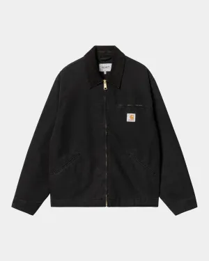 OG Detroit Jacket (Spring) | Black / Black (aged canvas)