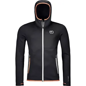 Ortovox Herren Fleece Hoody M Kapuzenpullover. Schwarz (Black Raven). S