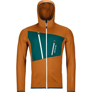 Ortovox Herren Fleece-Netz-Hoodie M Sweatshirt. SLY Fox. S