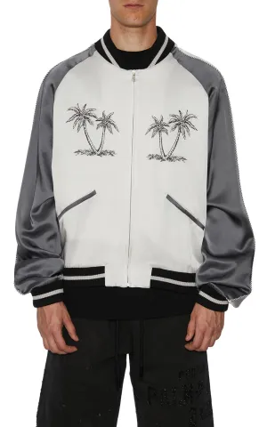 Palm Angels Palm Tree Print Jacket
