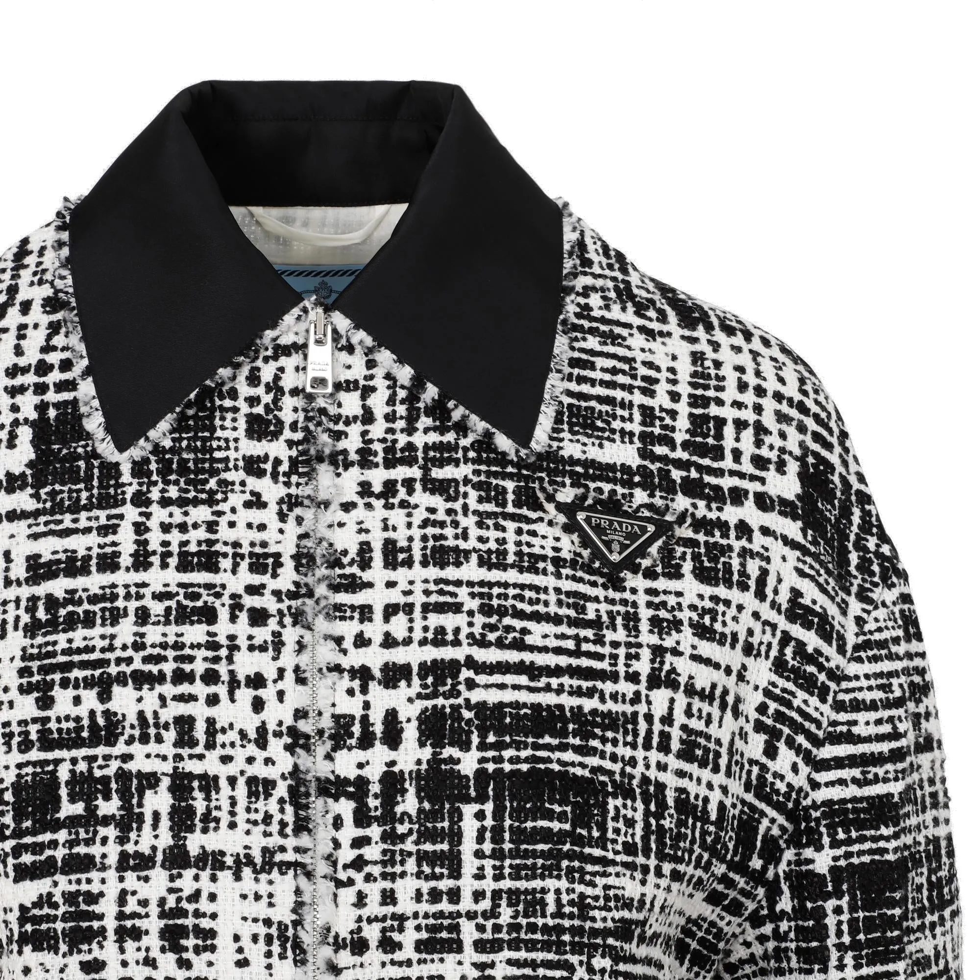 Prada Long-Sleeved Cropped Jacket