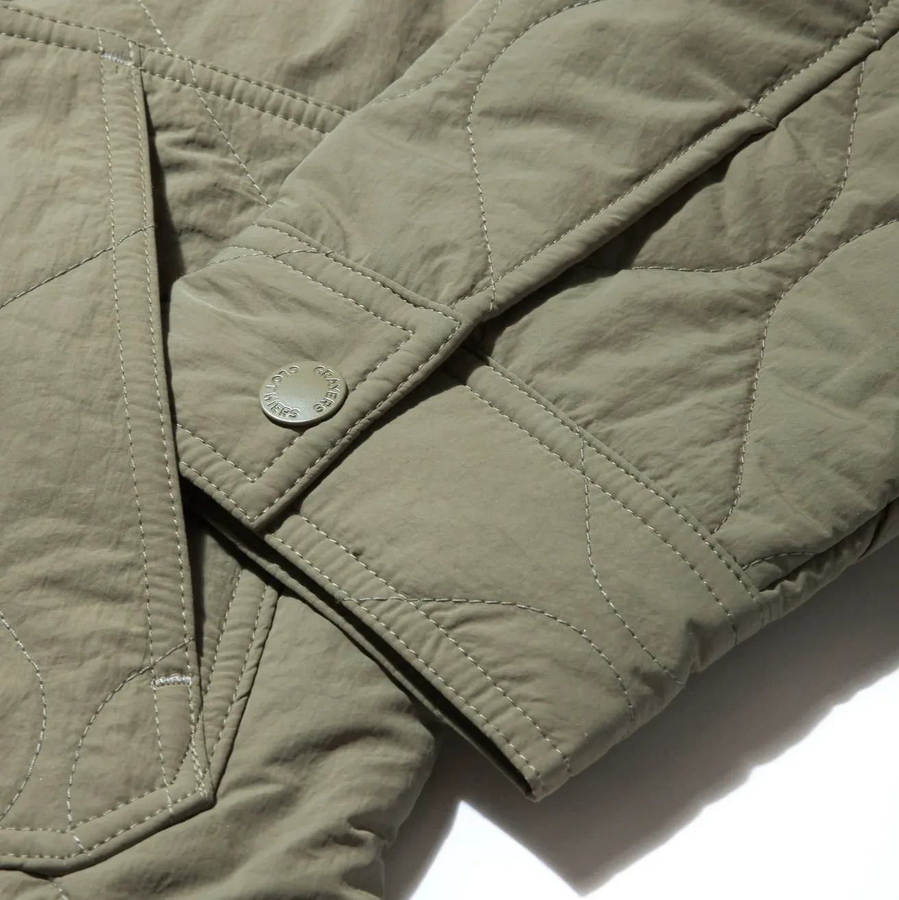 Putnam Quilted Chore Jacket - Olive