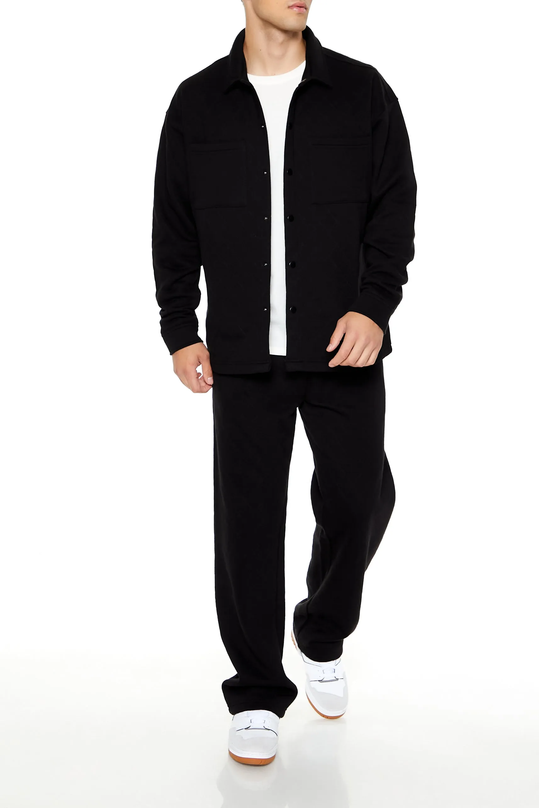 Quilted Fleece Shacket
