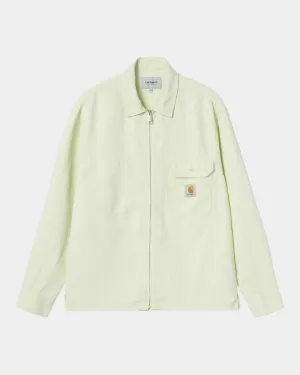 Rainer Shirt Jacket | Air Green (garment dyed)