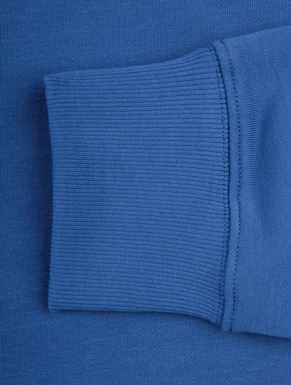 Regular Fit Shield Half-Zip Sweatshirt Rich Blue