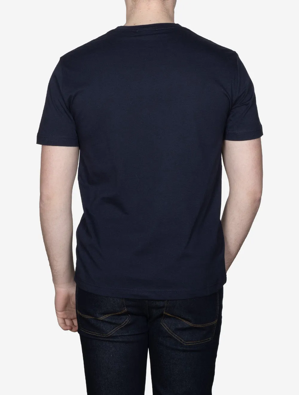 Regular Fit Shield Short Sleeve T-Shirt Evening Blue