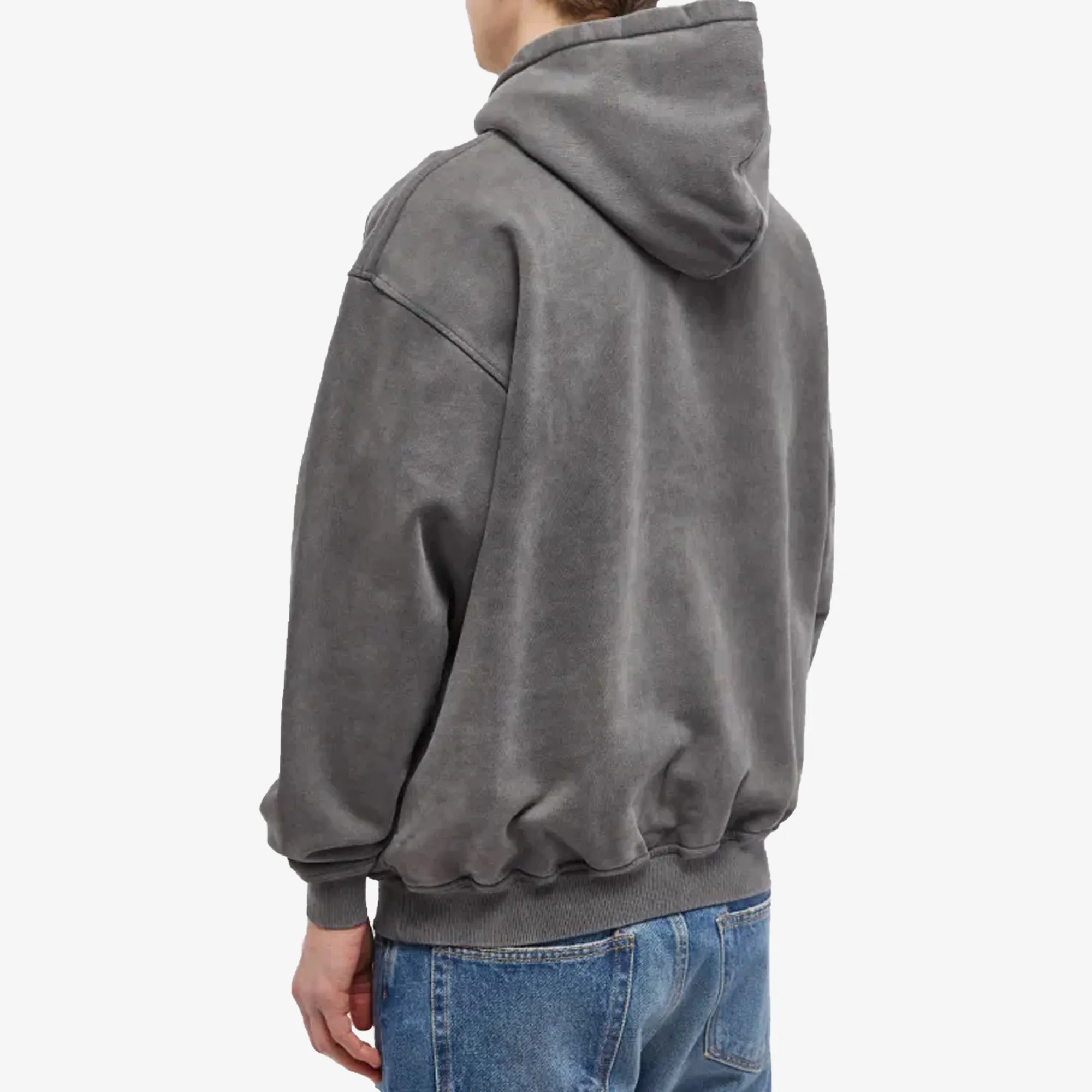 Represent | LOGO PATCH HOODIE  { GREY