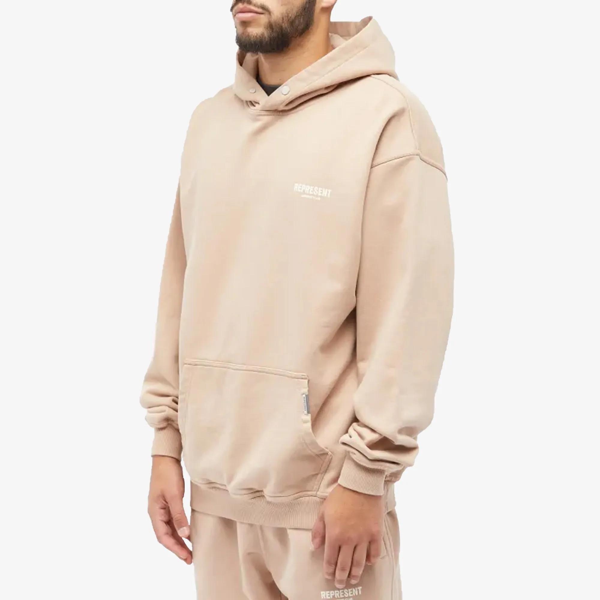 Represent | OWNERS CLUB HOODIE  { STUCCO