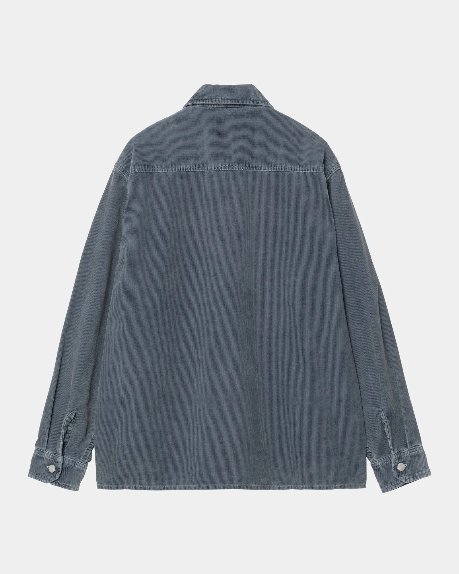 Reynold Corduroy Shirt Jacket | Dusky Blue (dusky washed)