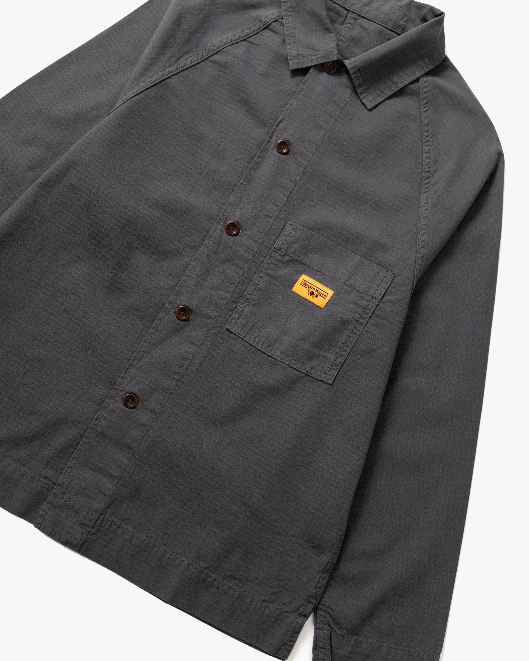 Service Works Ripstop Front Of House Jacket - Washed Black
