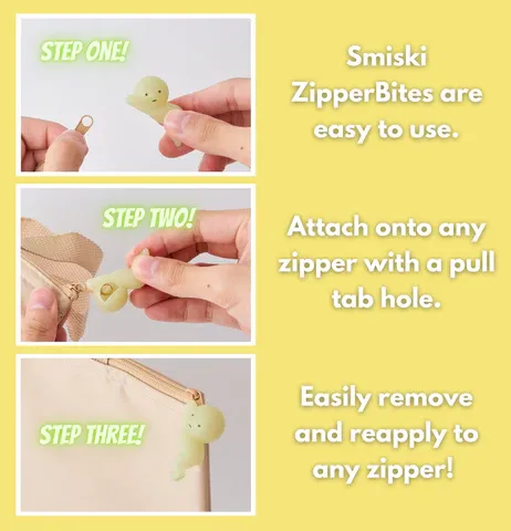 Smiski ZipperBites! Hanging On