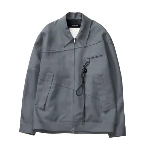 Song For The Mute Slash Coach Jacket Grey