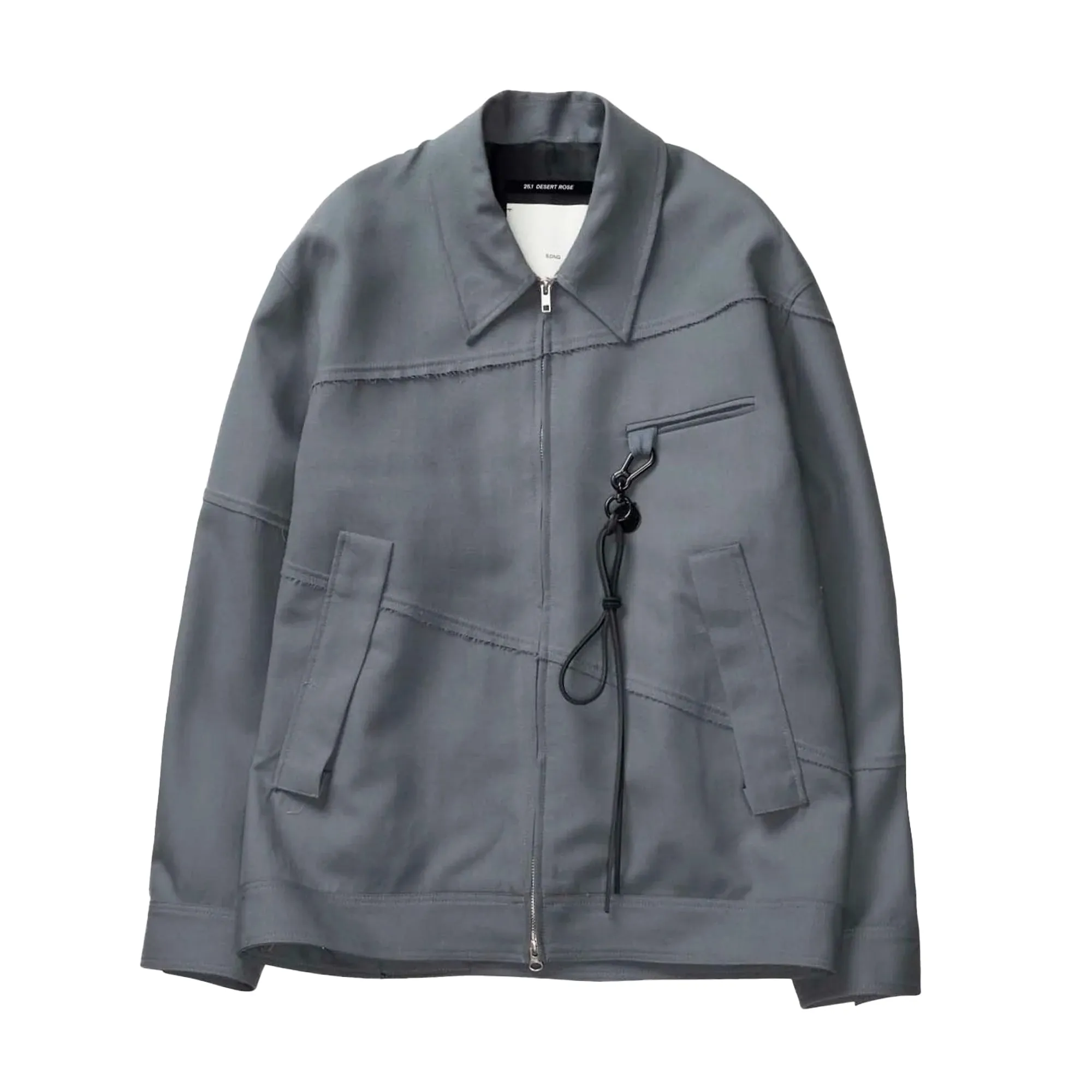 Song For The Mute Slash Coach Jacket Grey