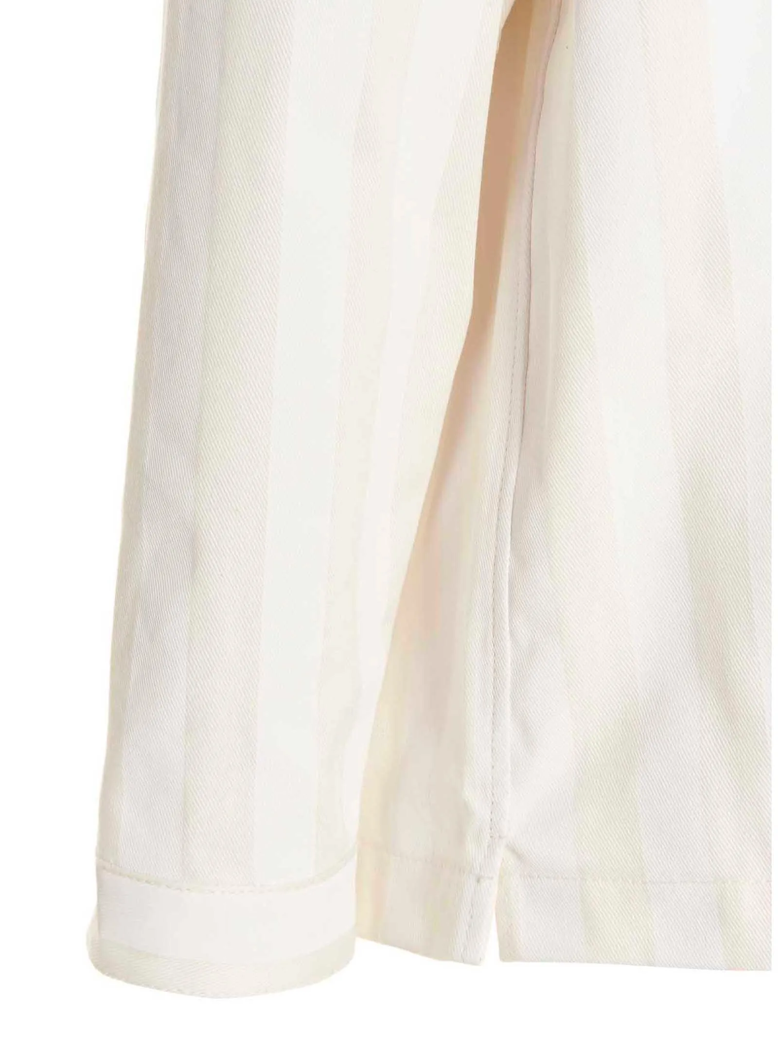 Sunnei Striped Long-Sleeved Overshirt