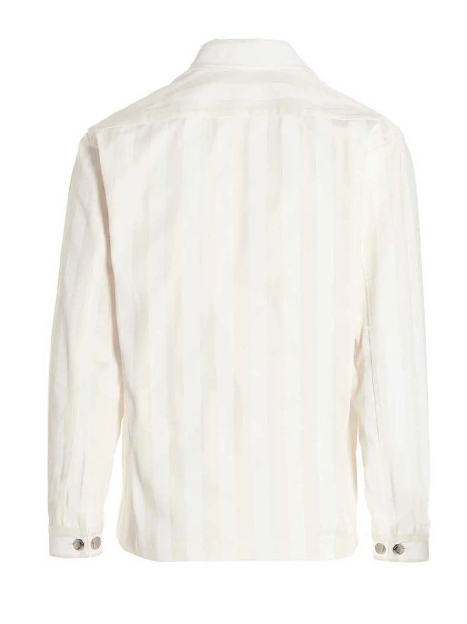 Sunnei Striped Long-Sleeved Overshirt