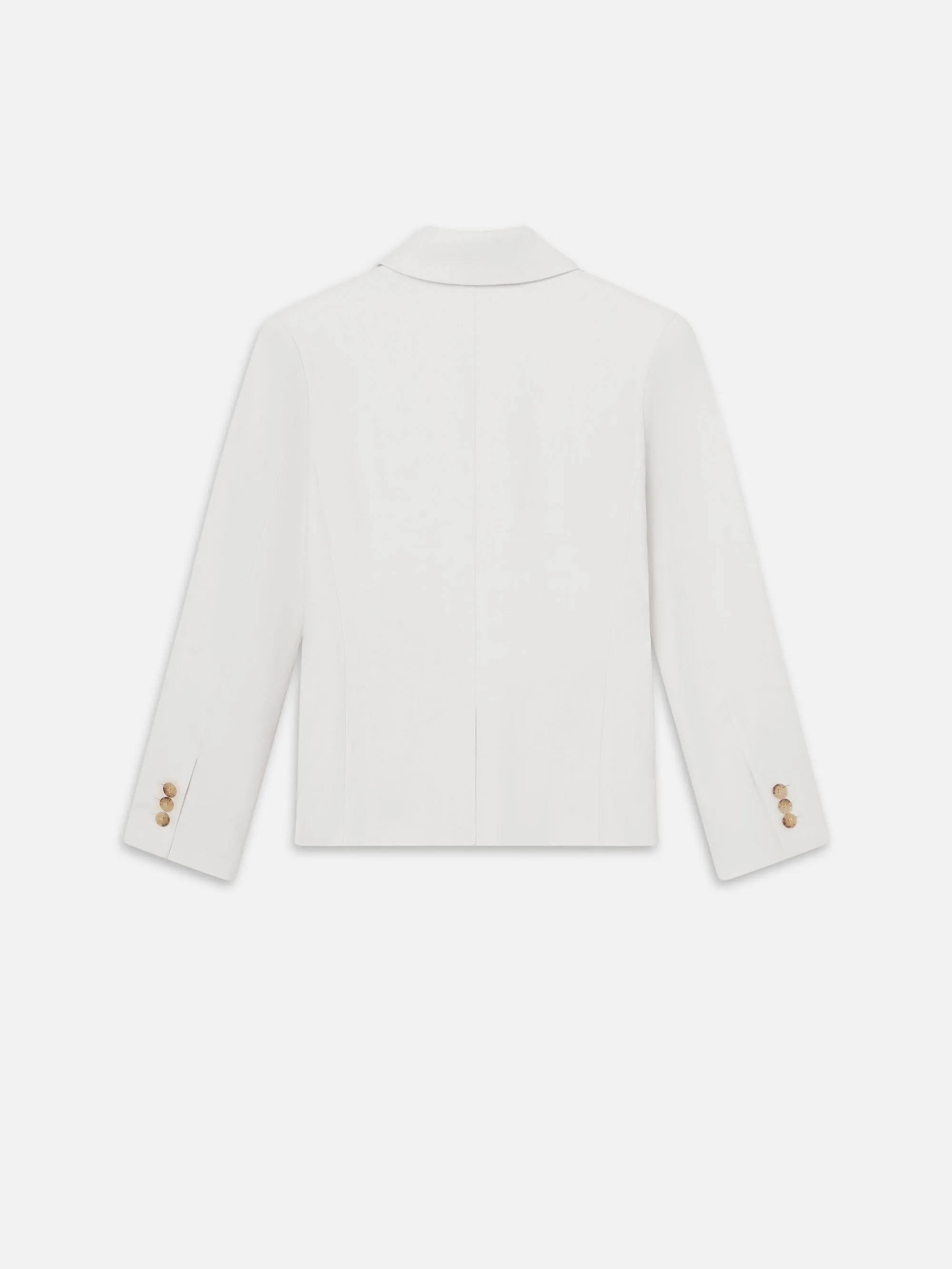 The Linen Smart Blazer -- White