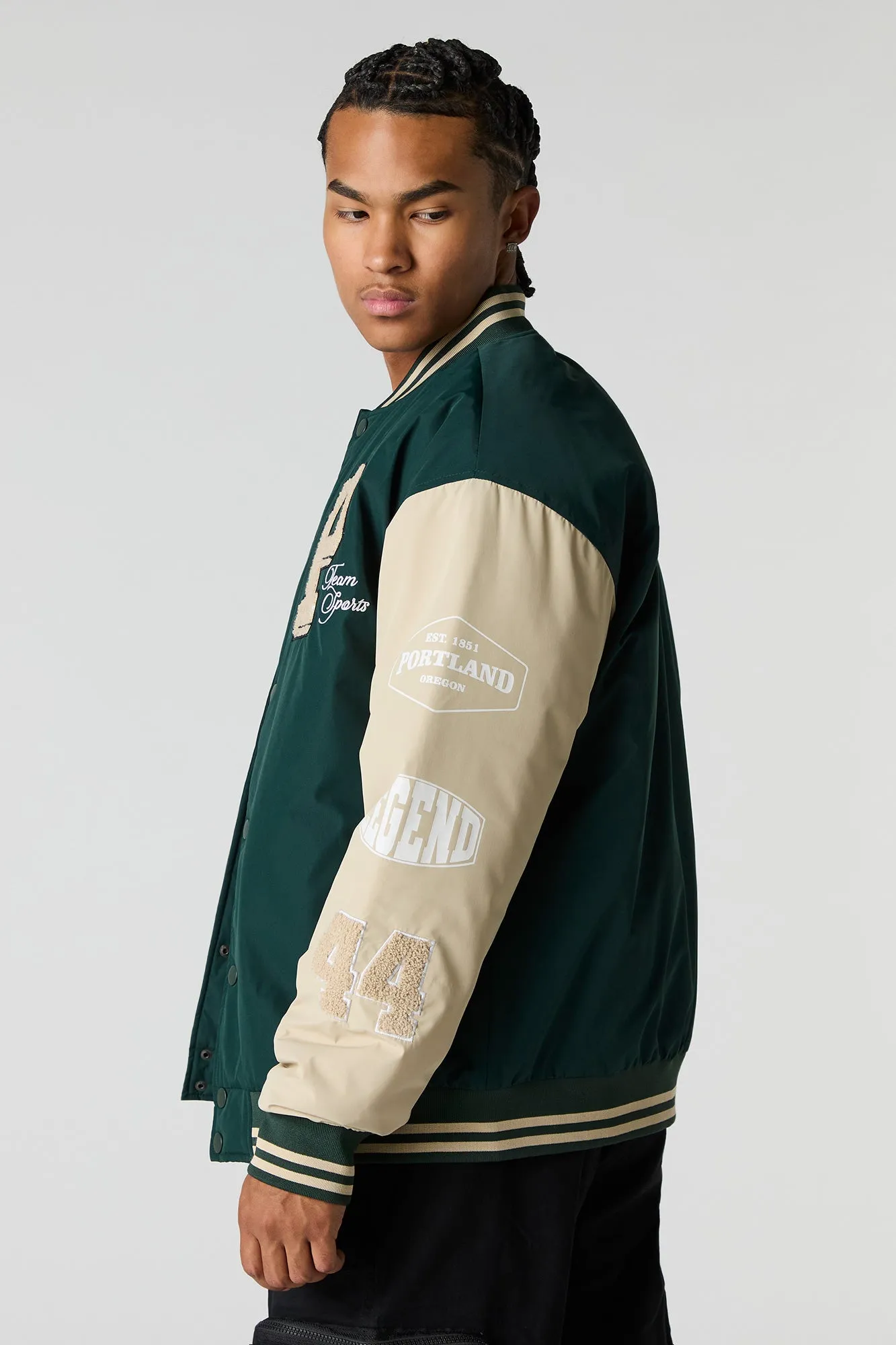 Varsity Bomber Jacket