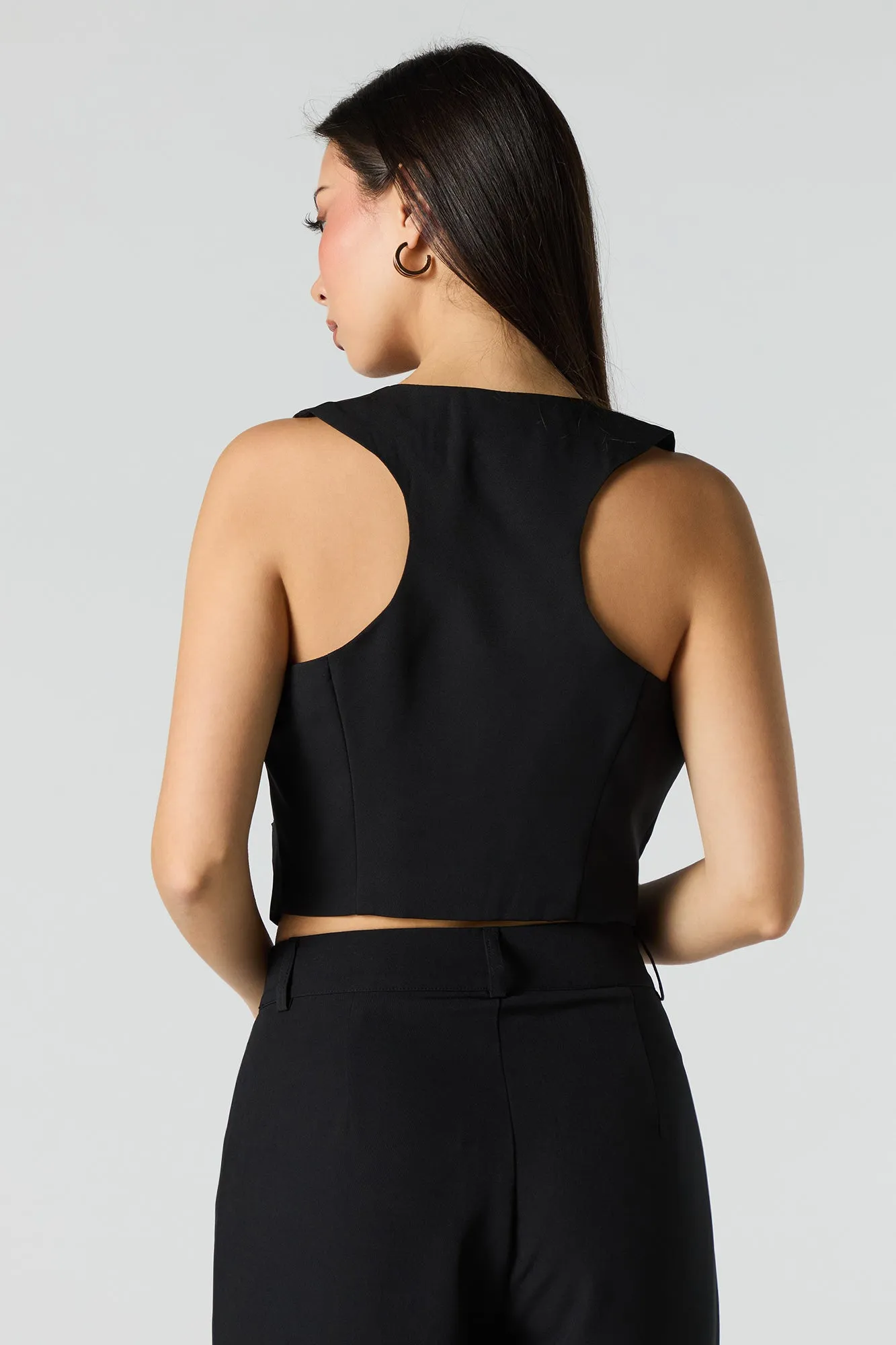 Veste boutonnée courte