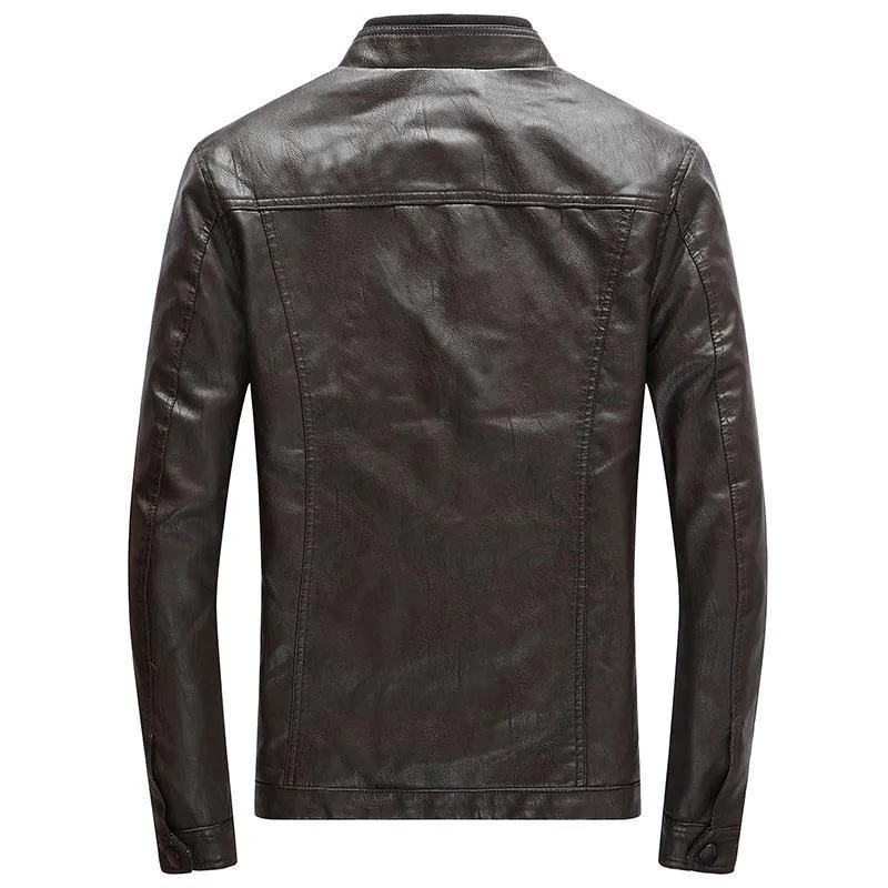 West Louis™ PU Spring Leather Jackets