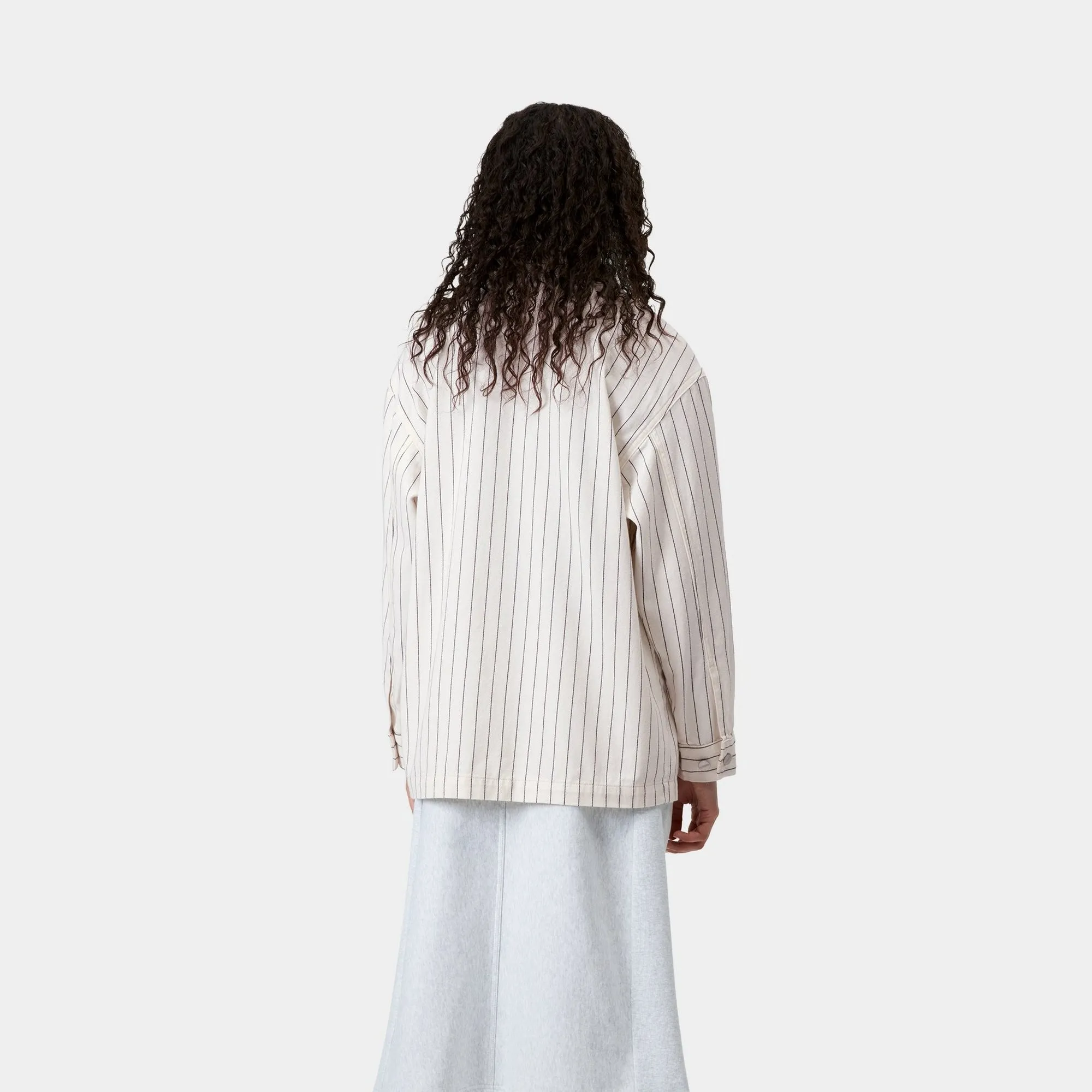 Women’s Hendry Coat | Wax / Dark Navy Seaton Stripe