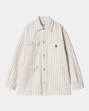 Women’s Hendry Coat | Wax / Dark Navy Seaton Stripe