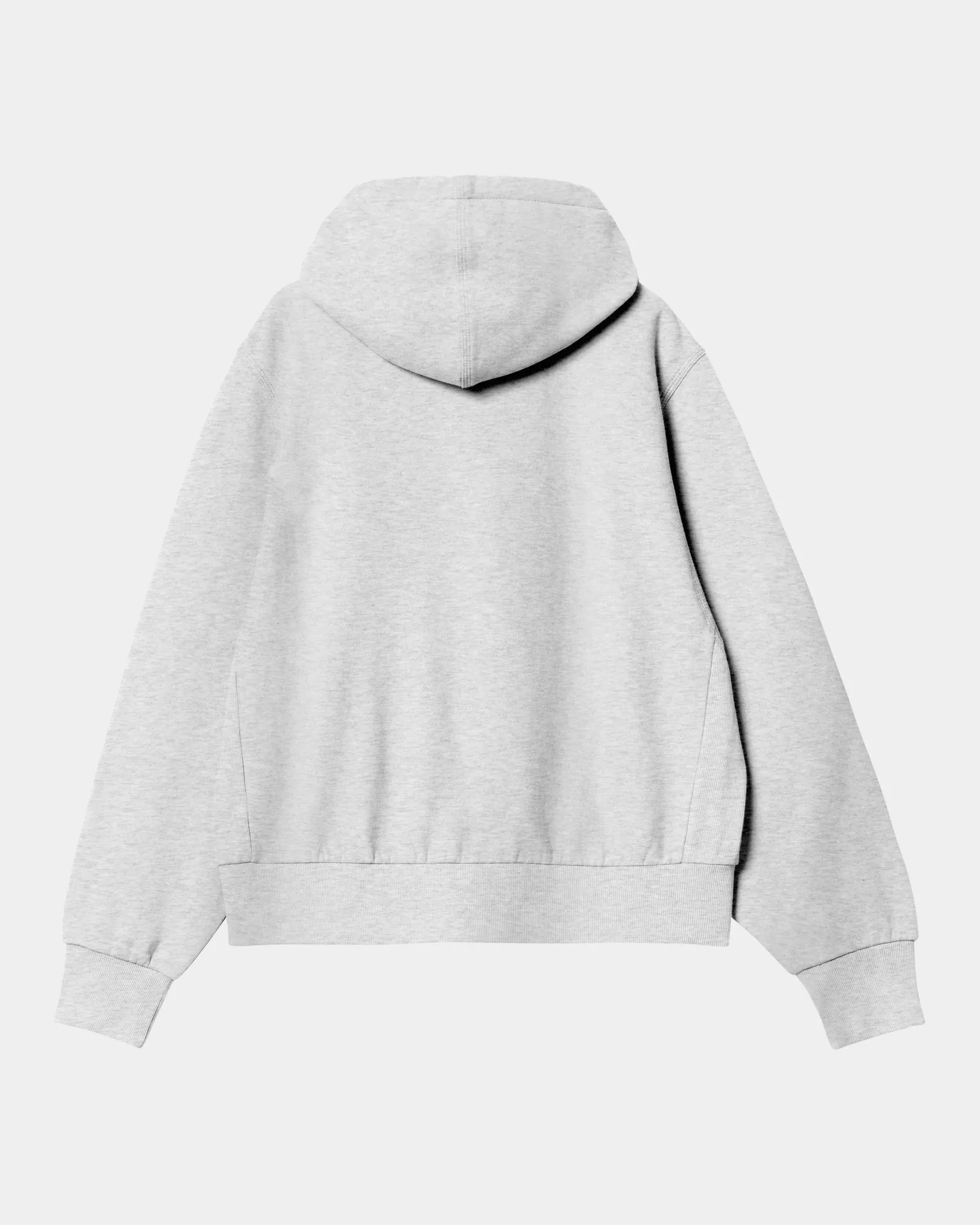Women’s Hooded American Script Jacket | Ash Heather