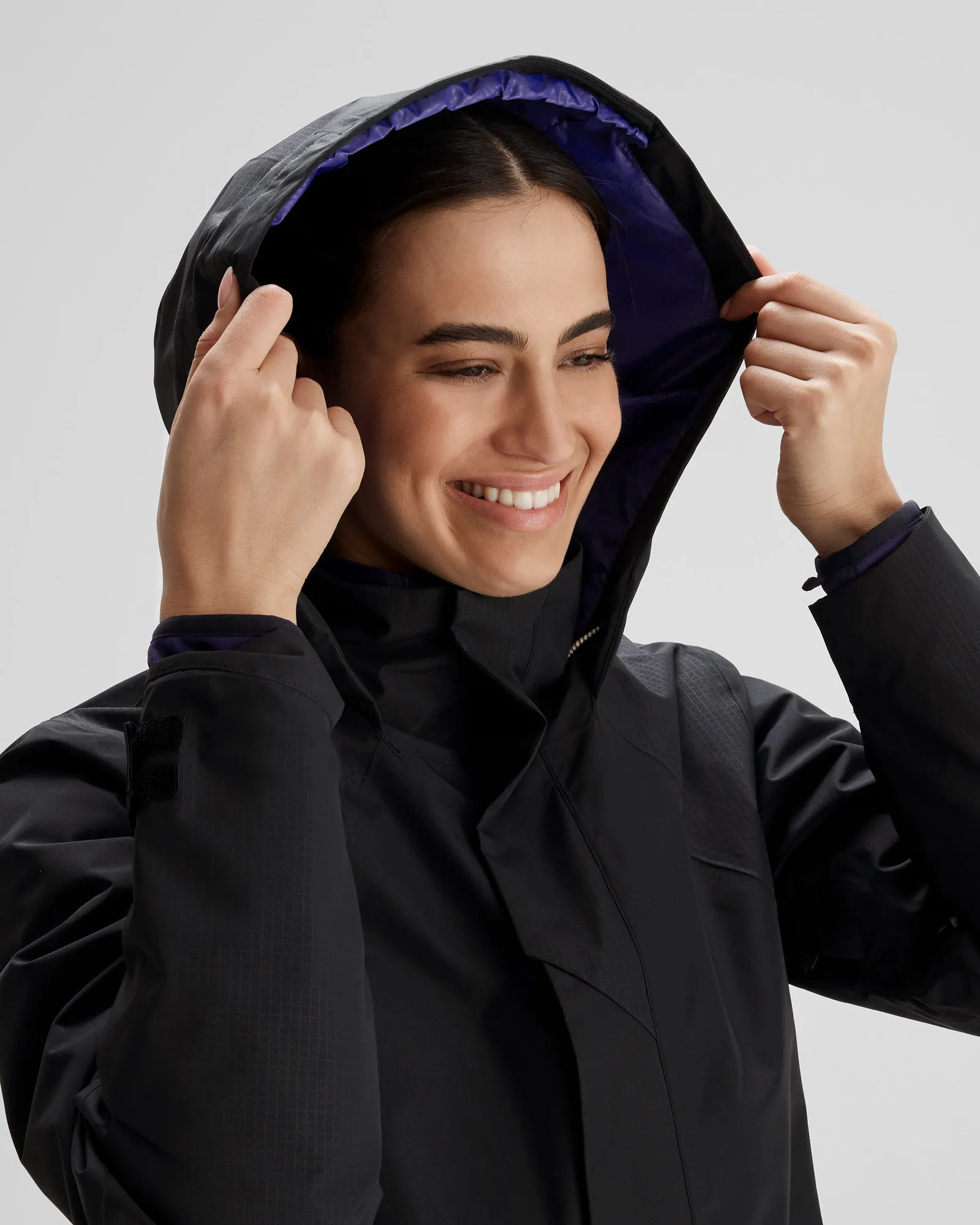 Women's PWDR-Days 2L 3-in-1 Snow Jacket  - Black Stingray/Dark Horizon