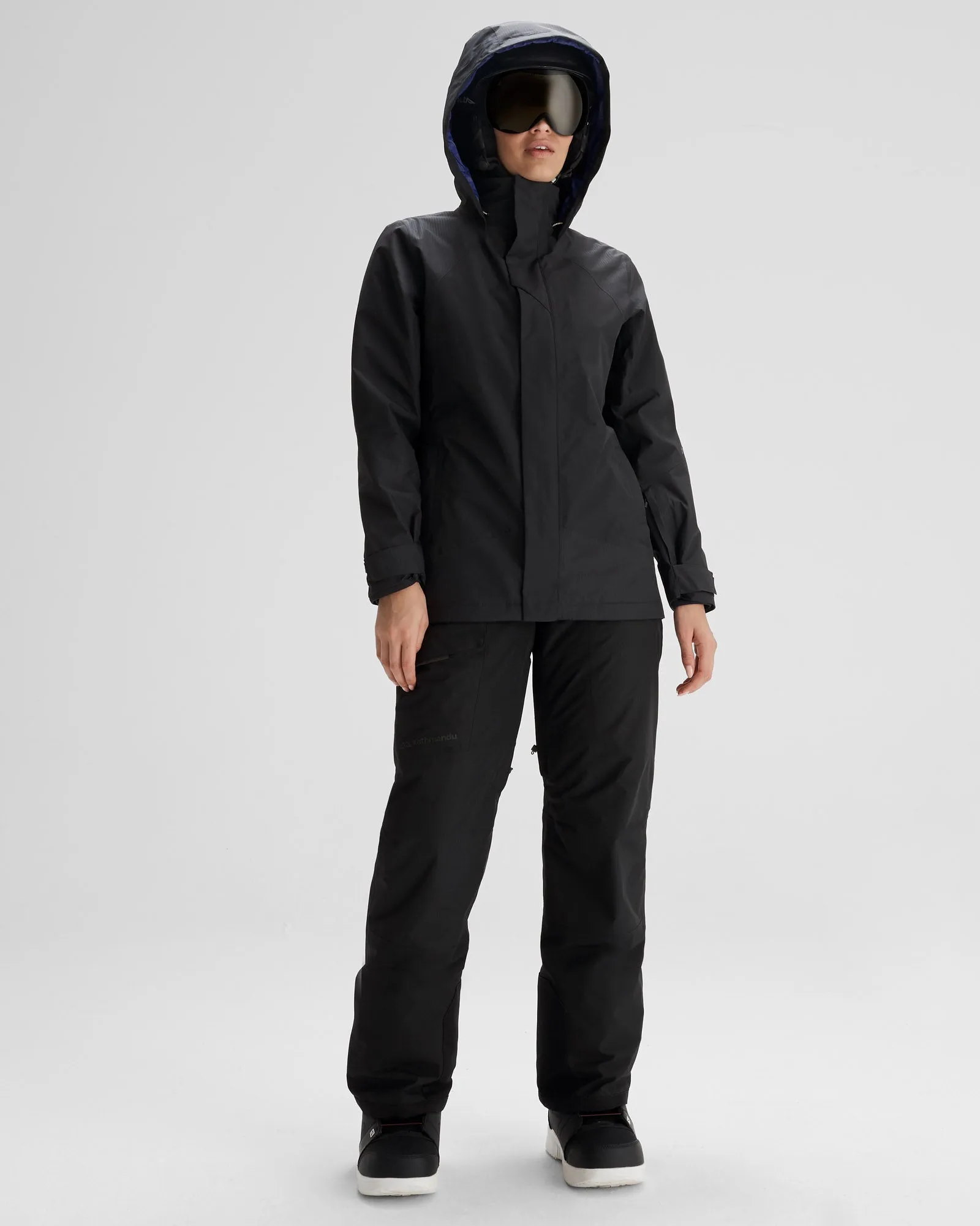 Women's PWDR-Days 2L 3-in-1 Snow Jacket  - Black Stingray/Dark Horizon