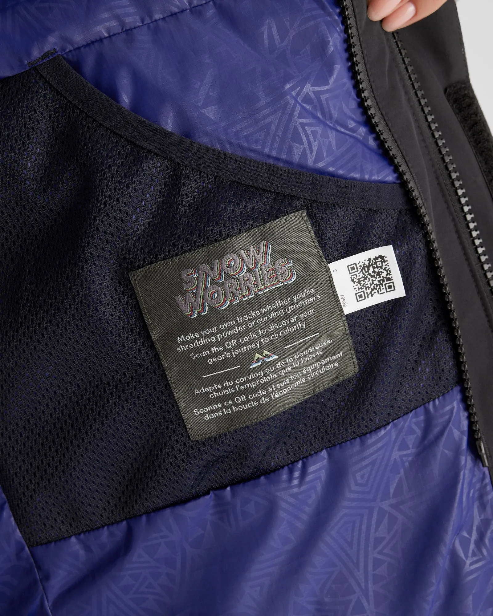 Women's PWDR-Days 2L 3-in-1 Snow Jacket  - Black Stingray/Dark Horizon