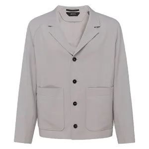 Z Zegna Buttoned Long-Sleeved Blazer