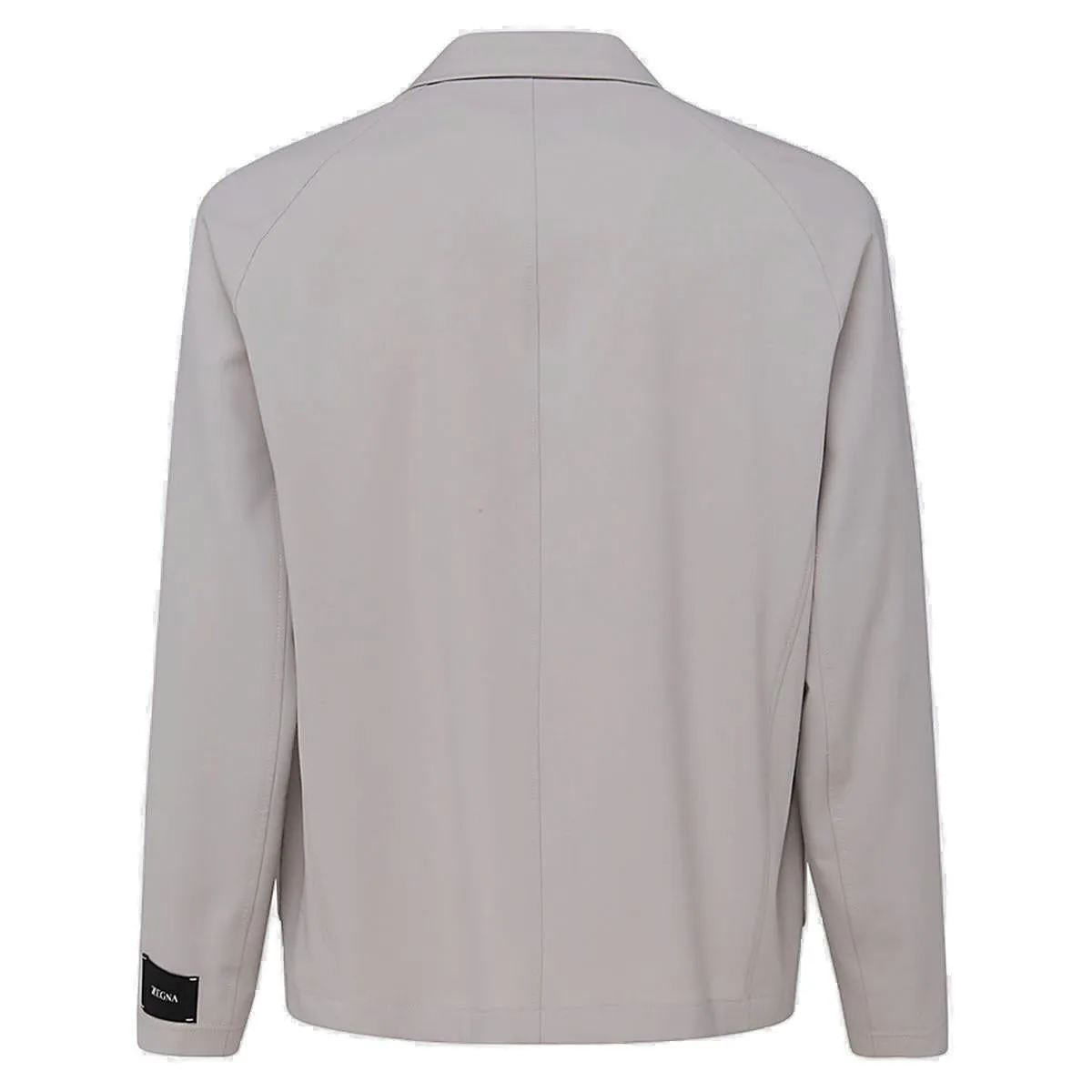Z Zegna Buttoned Long-Sleeved Blazer